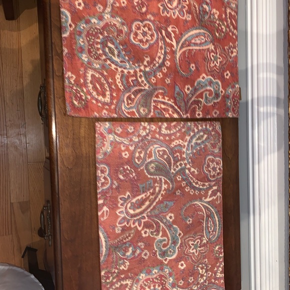 Paisley Harvest Season CLOTH PLACEMATS Fall Decor - Picture 7 of 10